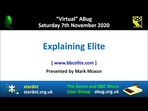 ABug 09: Explaining Elite (Mark Moxon) Annotated source code for Acornsoft Elite [BBC Micro version]