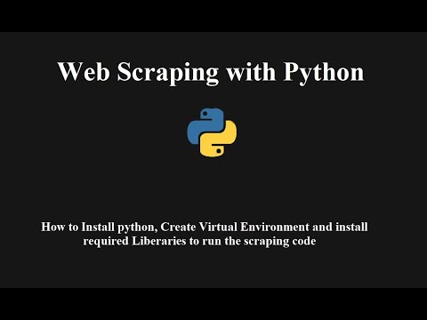 Getting Started with Python: Setup for Running Web Scraping Scripts