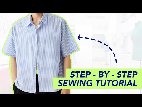 How To Sew an Oversized Shirt || Easy & Beginner-Friendly