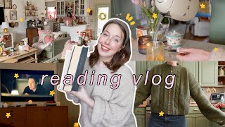 cozy reading vlog: 3 incredible books, 950 pages, and snowy weather!
