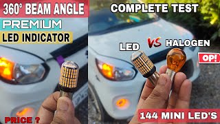 INSTALLING BIGGER AND BRIGHTER LED INDICATOR BULB IN MY MODIFIED CAR || FOR ALL CARS AND BIKES | DIY