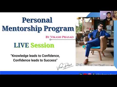 Personal MentorShip Program PMP for Beginners    Vikash Prasad