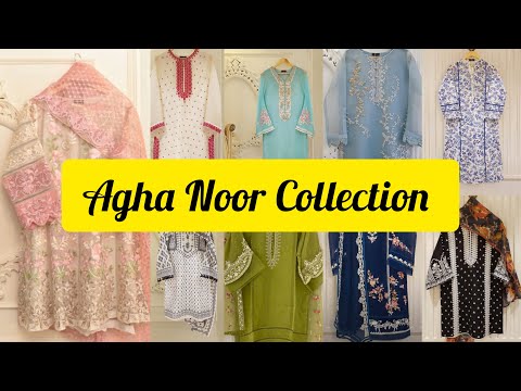 Agha Noor Collection | Agha Noor New Collection 2022 | Agha Noor Kurti @outfitideaswithmannat