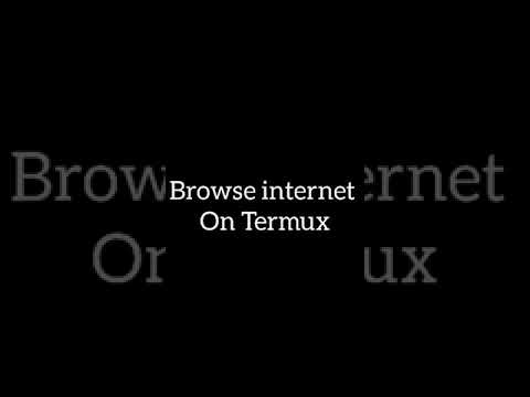 How to Browse internet on Termux | Termux networking Command | Termux Convert in to web browser.