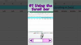 Scrollin', scrollin', scrollin': Excel's got me side scrollin'