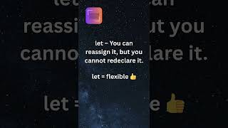 JavaScript Variables Made Easy in 60 Seconds! 💡 #shorts #codingcorner
