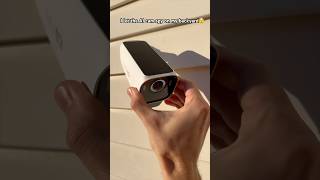 I let the AI cam spy on my backyard 🫣 #eufycams3pro #eufycam #eufy