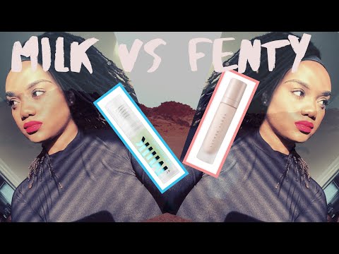 Fenty Instant Pro Filter Primer Vs Milk Hydro Grip Primer