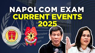 NAPOLCOM EXAM - CURRENT EVENTS 2025