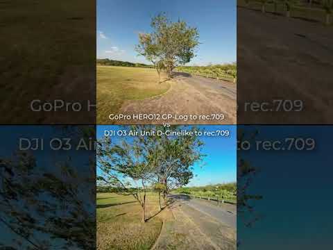 GoPro HERO 12 vs DJI O3 Air Unit WHAT'S YOUR CHOICE? #shorts
