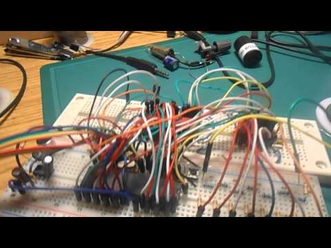 Prueba de sonido sampleado a 16KHz, 8 bits