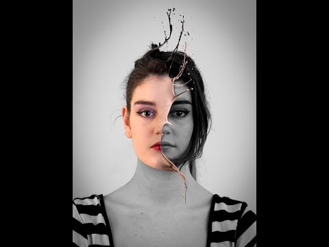 Adobe Photoshop Effects in Hindi - face paint in photoshop