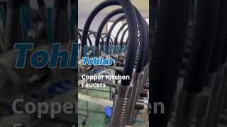 ✨ Full-Copper Kitchen Faucets ✨ #sanitaryware #tohlar #copperfaucets#kitchenfaucets #customfaucets