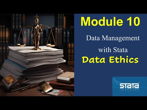 Data Ethics when using #Stata for Data Management