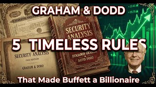 Graham & Dodd’s Security Analysis: The 5 Most Important Ideas Every Investor Must Know