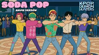 🎶 "Soda Pop" | KPOP Demon Hunters Old School Anime Version (Fan-Made Opening) ✨