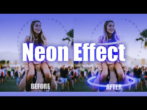 Picsart Tutourial | Neon Frame Ring |