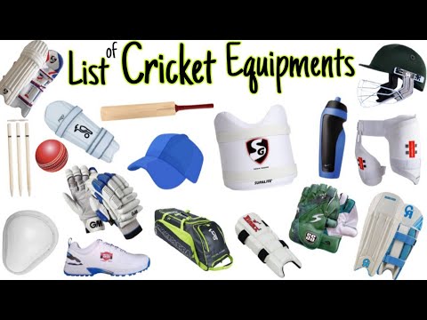 Cricket Equipments | All Cricket Accessories | How many things are there in a Cricket Kit