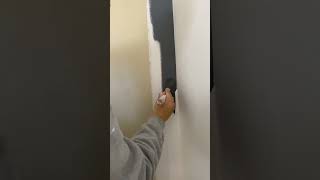 How to paint an accent wall #shorts