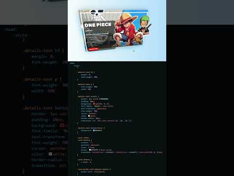 CSS Card | 3D Animation | Hover Effects