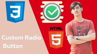 How to Create a Custom Radio Button | HTML & CSS Tutorial | custom radio button css