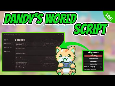 OP Dandy's World Script: Auto Farm, ESP, Walk Speed 2025