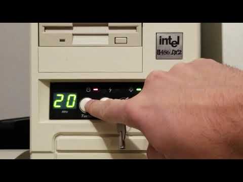 Gaming Retro Intro -- PC Turbo Button and Rocker Switch