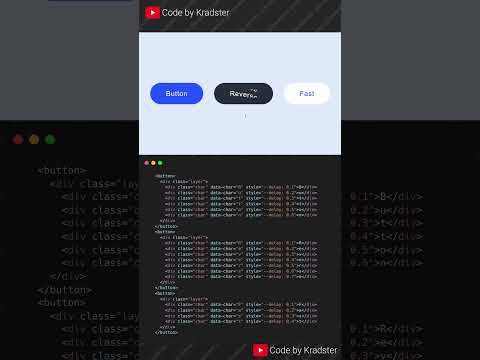 🔥 Mind-Blowing Button Hover Effects with HTML & CSS | Transform Your Web Design! ✨