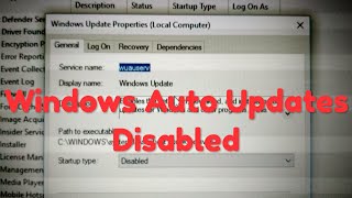 How to stop Auto update windows 10