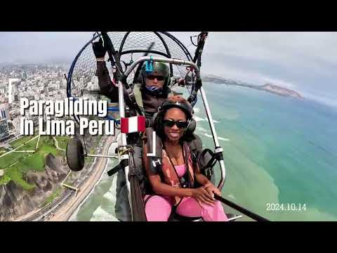 Bucket List Check! Paragliding Along Lima’s Coastline 🇵🇪✨