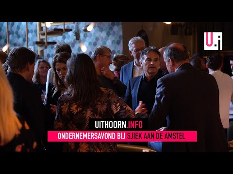 Ondernemersavond bij Sjiek aan de Amstel was een groot succes!