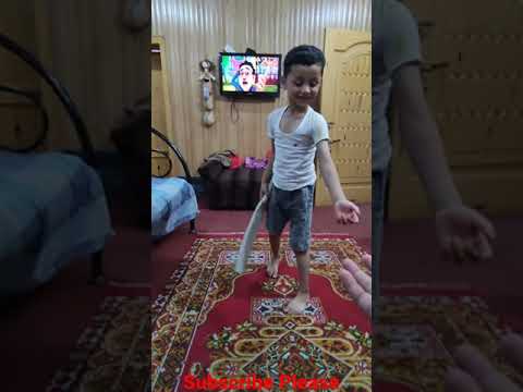 Playing Cricket With Little Cuzn In Home | #shorts #cricket #homecricket