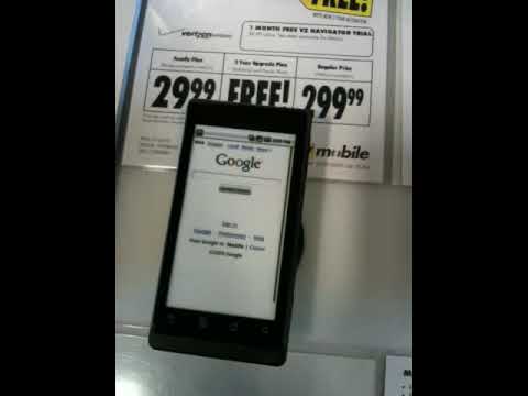 My Trip to Best Buy to See The Google Android