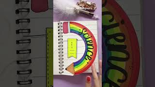 11 Unique Front Page Ideas ✨ | Creative & Aesthetic Designs for Your Notebook #shorts