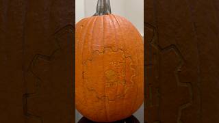 Engraving a Pumpkin this Halloween season on the @xToollaser P2!