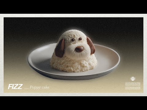 Puppy cake.