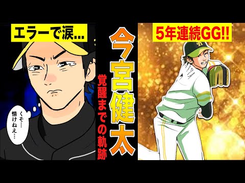 ホークス今宮健太が球界屈指のショートに成り上がるまでの物語!!【漫画】