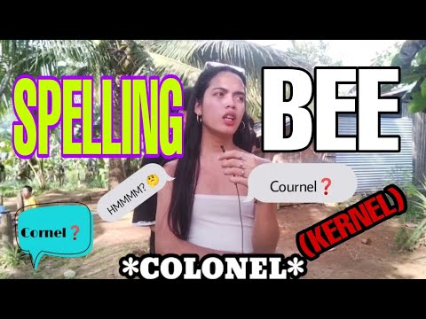 SPELLING BEE | One of the hardest words