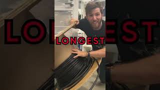 This 2300ft cable saved us THOUSANDS of dollars... #SHORTS #networking