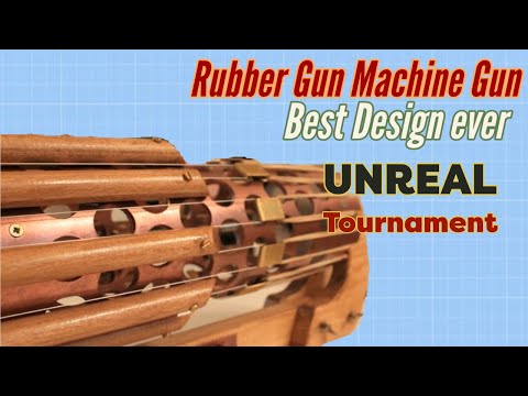 Amazing Rubber band tommy toygun - Unreal Tournament at  office