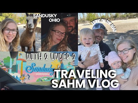 LIVING ON THE ROAD WITH 2 UNDER 2 AS A SAHM / VLOG / TRAVEL WITH ME