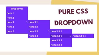 Create a Simple CSS Mega Dropdown | Tutorial | Beginners