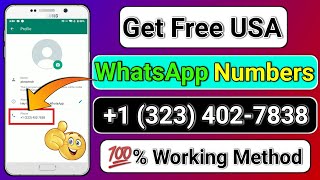 How to Create Fake Whatsapp 2022 | GET USA Whatsapp Numbers |100% working method | Virtual app 2022