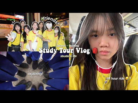 STUDY TOUR 🚌: visiting universities, exploring bandung, fun with friends, etc.