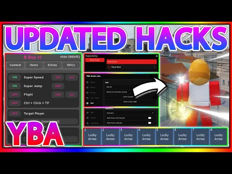 NEW YBA Hack 🔥 OP UPDATED ITEM AUTOFARM HACK - STAND FARM HACK 🔥 Your Bizarre Adventure Script