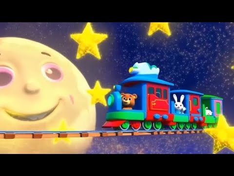 Sky train song |Kids Poem with Fun Ride 🚝🎶"