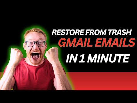 Restore deleted Emails from Gmail Trash 2025 | Recover Permanently Deleted Emails #gmail #gmailhelp