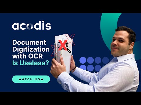 Document Digitization with OCR is Useless? | Acodis