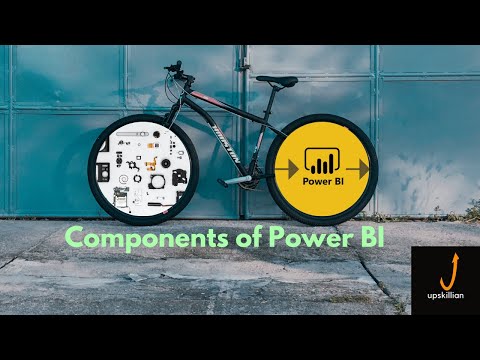 What are the different components of Power BI?