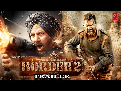 Border 2 Trailer | Sunny Deol | Diljit Dosanjh | Varun Dhawan | Bollywood Movie 2025 